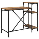 vidaXL Asztal Öreg fa 105 x 50 x 90 cm Faanyag