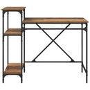 vidaXL Asztal Öreg fa 105 x 50 x 90 cm Faanyag