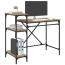 vidaXL Asztal Artisan tölgy 105 x 50 x 90 cm Faanyag