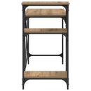 vidaXL Asztal Artisan tölgy 105 x 50 x 90 cm Faanyag