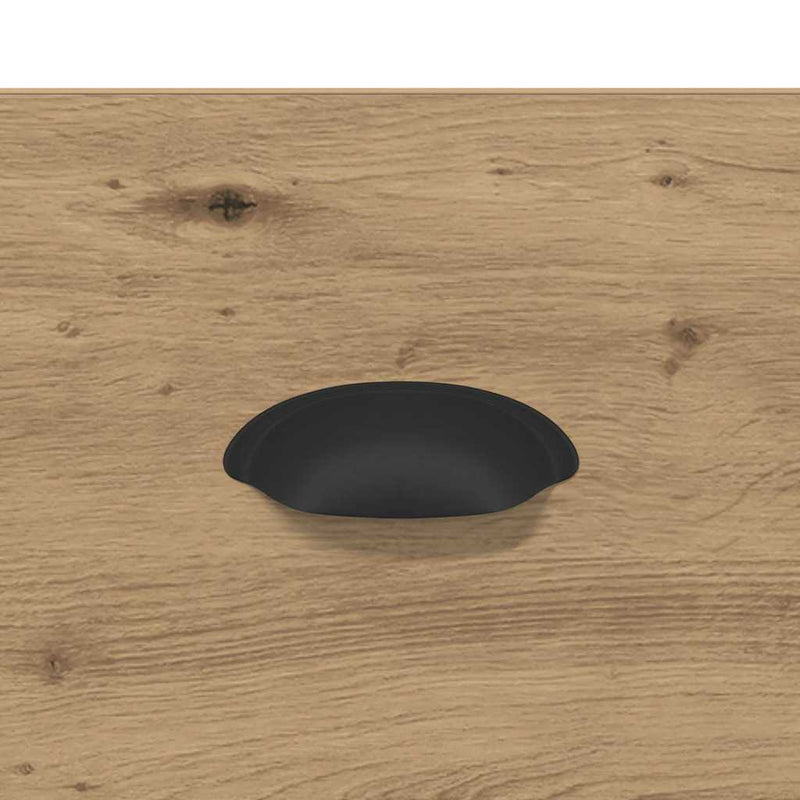 vidaXL Dohányzóasztal kézműves tölgy 50 x 50 x 35 cm Faanyag