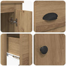 vidaXL Magasfiú Artisan tölgy 60 x 35,5 x 103,5 cm Faanyag