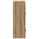 vidaXL Magasfiú fiókkal Artisan tölgy 60 x 35,5 x 103,5 cm Faanyag