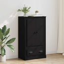 vidaXL Magasfiú fiókkal Fekete tölgy 60 x 35,5 x 103,5 cm Faanyag