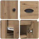 vidaXL Magasfiú fiókkal Artisan tölgy 70 x 35,5 x 67,5 cm Faanyag