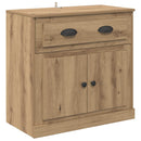 vidaXL Magasfiú Artisan tölgy 70 x 35,5 x 67,5 cm Szerelt Fa