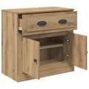 vidaXL Magasfiú Artisan tölgy 70 x 35,5 x 67,5 cm Szerelt Fa