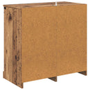 vidaXL Széf fiókkal Öreg fa 70 x 35,5 x 67,5 cm Faanyag