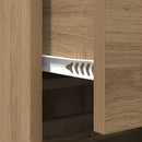 vidaXL Széf fiókkal Artisan tölgy 70 x 35,5 x 67,5 cm Faanyag