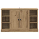 vidaXL Széf Artisan tölgy 100 x 35,5 x 60 cm Faanyag