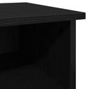 vidaXL Széf Fekete tölgy 100 x 35,5 x 60 cm Faanyag