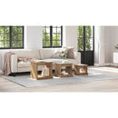 vidaXL Dohányzóasztal 3 pcs Artisan tölgy 48 x 45 x 45 cm Faanyag