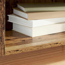 vidaXL Hanglemez szekrény Öreg fa 121 x 38 x 48 cm Faanyag