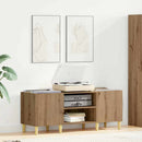 vidaXL Hanglemez szekrény Artisan tölgy 121 x 38 x 48 cm Faanyag