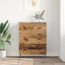 vidaXL Fiókos szekrény fiókkal Öreg fa 69,5 x 34 x 90 cm Mérnöki fa