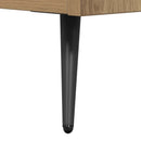 vidaXL Fiókos szekrény Kézműves Tölgy 69,5 x 34 x 90 cm Mérnöki fa