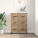 vidaXL Széf Artisan tölgy 69,5 x 34 x 90 cm Műszaki fa és vas