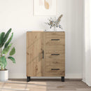 vidaXL Széf Artisan tölgy 69,5 x 34 x 90 cm Műszaki fa és vas