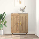 vidaXL Széf Artisan tölgy 69,5 x 34 x 90 cm Szerelt Fa