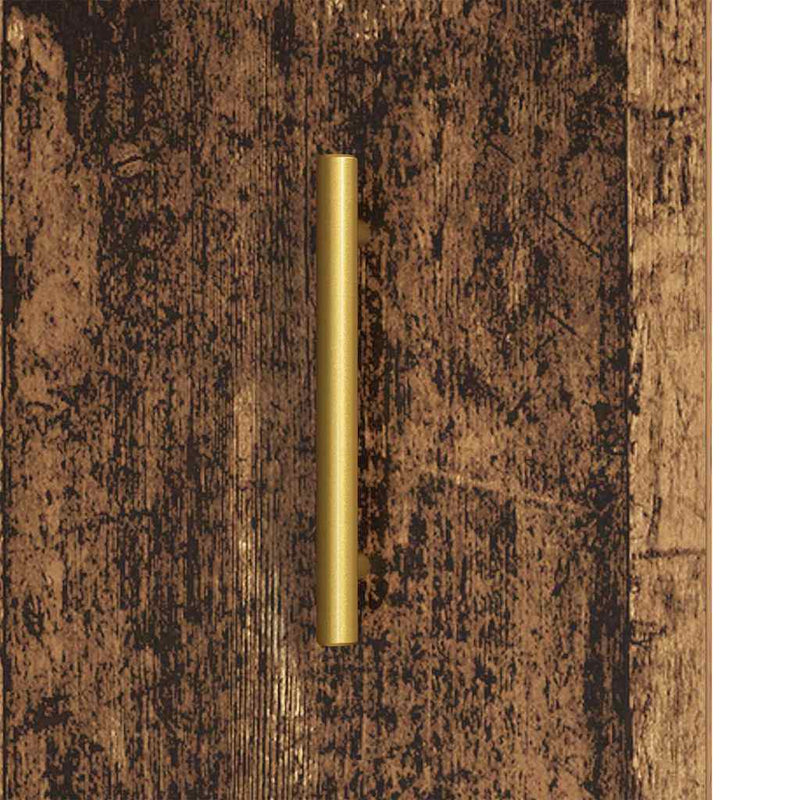 vidaXL Széf Öreg fa 69,5 x 34 x 90 cm Műszaki fa és vas