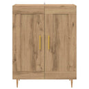 vidaXL Széf Artisan tölgy 69,5 x 34 x 90 cm Műszaki fa és vas