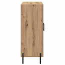 vidaXL Széf Artisan tölgy 69,5 x 34 x 90 cm Műszaki fa és vas