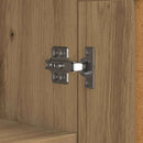 vidaXL Széf Artisan tölgy 69,5 x 34 x 90 cm Műszaki fa és vas