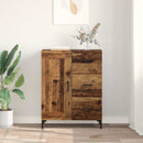 vidaXL Széf fiókkal Régi fa 69.5 x 34 x 90 cm Faanyag
