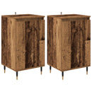 vidaXL Széf 2 pcs Öreg fa 40 x 35 x 70 cm Műszaki fa és vas