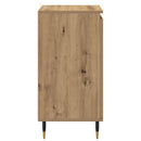 vidaXL Széf 2 pcs Artisan tölgy 40 x 35 x 70 cm Műszaki fa és vas
