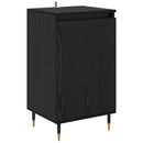 vidaXL Széf 2 pcs Fekete tölgy 40 x 35 x 70 cm Műszaki fa és vas