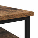 vidaXL Éjjeliszekrény 2 pcs Régi fa 40 x 42 x 60 cm Faanyag