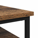 vidaXL Éjjeliszekrény 2 pcs Öreg fa 40 x 42 x 60 cm Faanyag