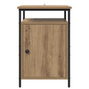 vidaXL Éjjeliszekrény kézműves tölgy 40 x 42 x 60 cm Faanyag