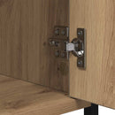 vidaXL Éjjeliszekrény 2 pcs Artisan tölgy 40 x 42 x 60 cm Faanyag