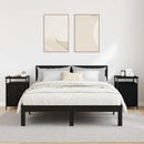 vidaXL Éjjeliszekrény 2 pcs Musta tammi 40 x 42 x 60 cm Faanyag