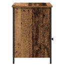 vidaXL Éjjeliszekrény 2 pcs Öreg fa 40 x 42 x 60 cm Faanyag