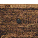 vidaXL Éjjeliszekrény fiókkal 2 pcs Régi fa 40 x 42 x 50 cm Faanyag