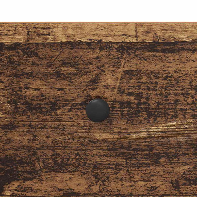 vidaXL Éjjeliszekrény fiókkal 2 pcs Régi fa 40 x 42 x 50 cm Faanyag