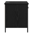 vidaXL Éjjeliszekrény fiókkal Fekete tölgy 40 x 42 x 50 cm Faanyag