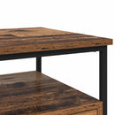 vidaXL Éjjeliszekrény fiókkal 2 pcs Öreg fa 40 x 42 x 56 cm Faanyag