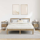 vidaXL Éjjeliszekrény 2 pcs kézműves tölgy 40 x 42 x 56 cm Faanyag