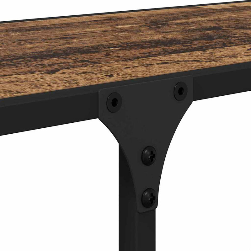 vidaXL Könyvespolc Régi fa 100 x 32 x 170 cm Faanyag