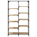 vidaXL Könyvespolc kézműves tölgy 100 x 32 x 170 cm Faanyag