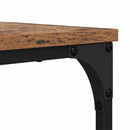 vidaXL Dohányzóasztal 2 pcs Öreg fa Faanyag