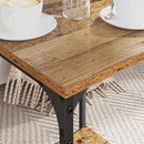 vidaXL Dohányzóasztal Öreg fa 40 x 40 x 55 cm Faanyag