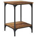 vidaXL Dohányzóasztal Öreg fa 40 x 40 x 55 cm Faanyag