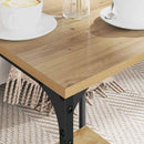 vidaXL Dohányzóasztal Artisan tölgy 40 x 40 x 55 cm Faanyag