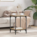 vidaXL Dohányzóasztal Artisan tölgy 40 x 40 x 55 cm Faanyag