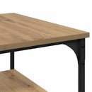 vidaXL Dohányzóasztal Artisan tölgy 55 x 55 x 40 cm Faanyag